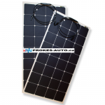 Sada flexibilních solárních panelů 2 x 110W/12 nebo 24V vč. regulátoru s připojením bluetooth